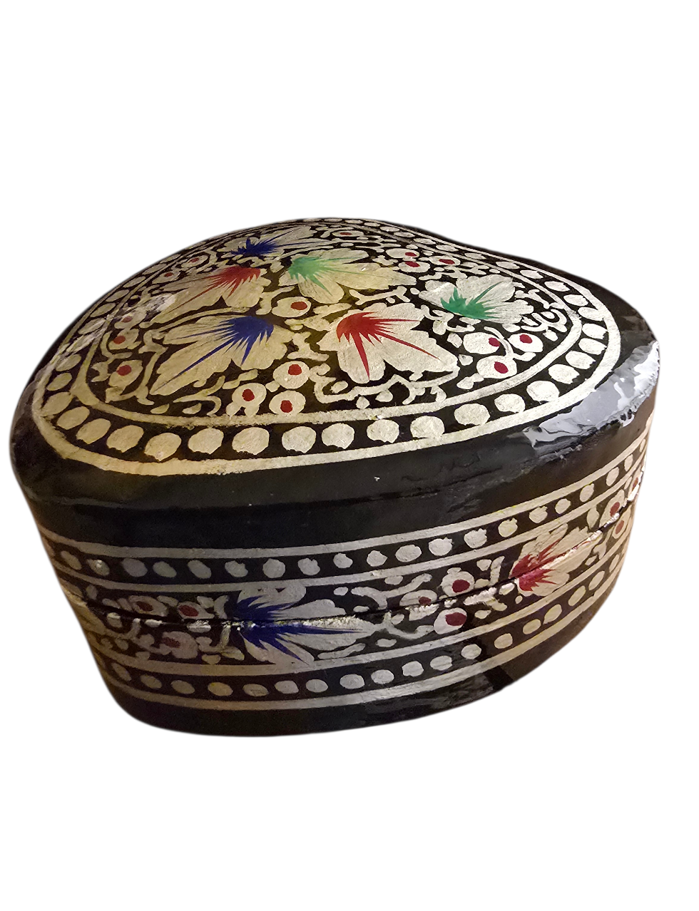 Hjerteformet liten glitzy boks (15)