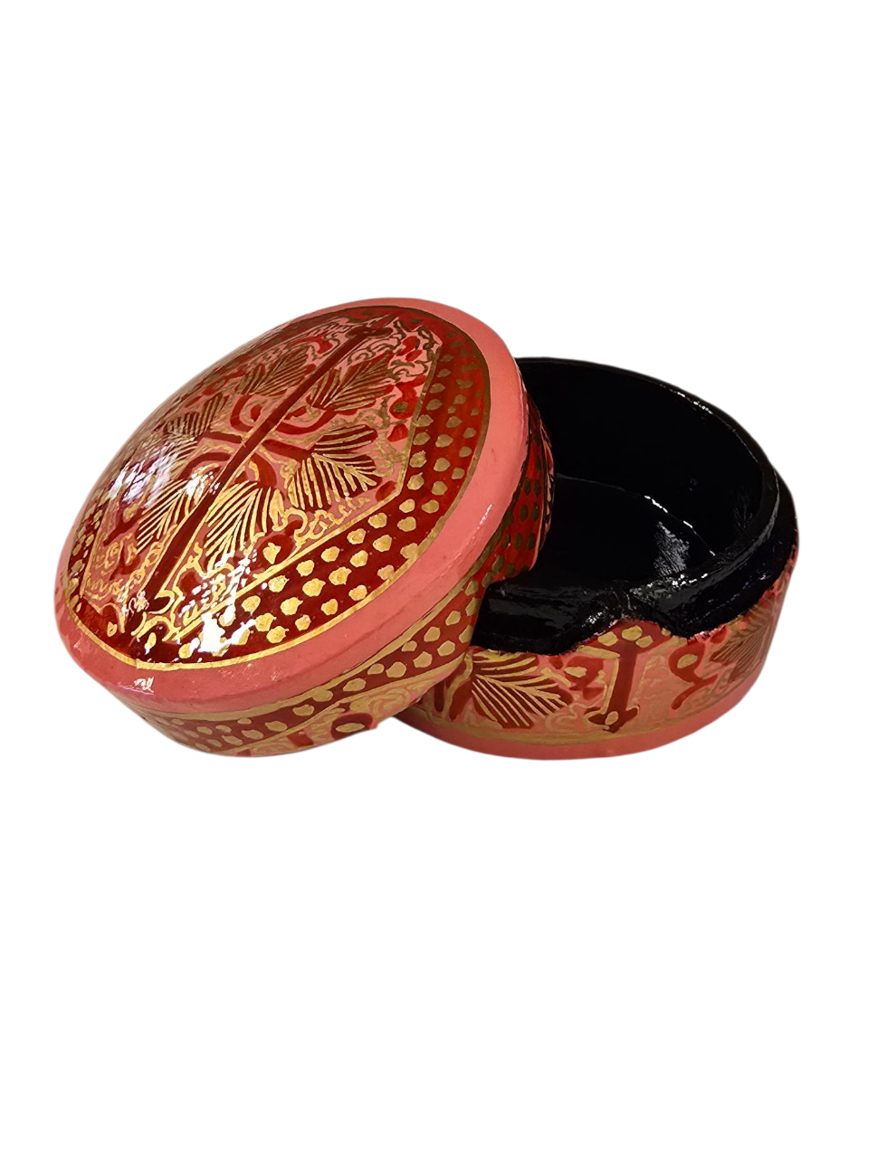 Morsomt smykkeskrin i rosa og røde farger (43)