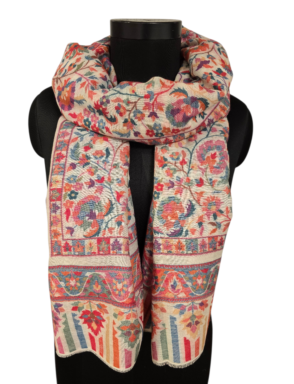 Mykt og godt sjal i cashmere og merino (53)