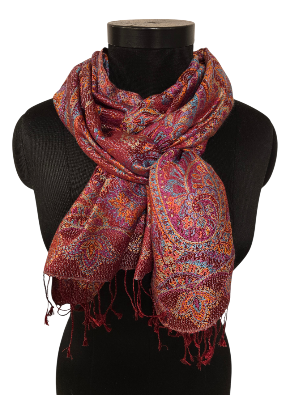 Barnslig flott silkeskjerf (25)