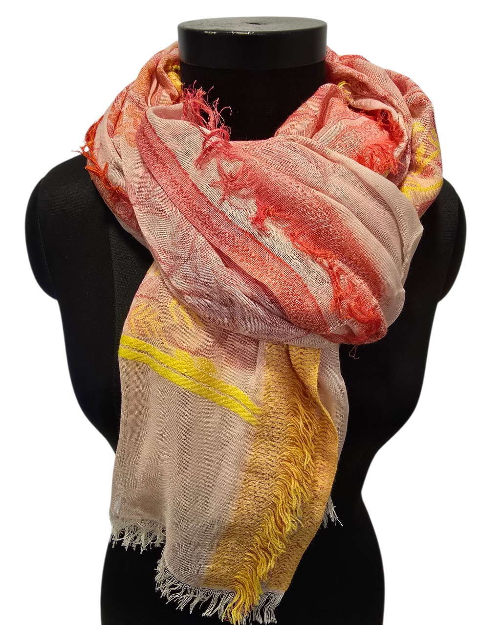 Mykt og godt sjal i bomull (113)