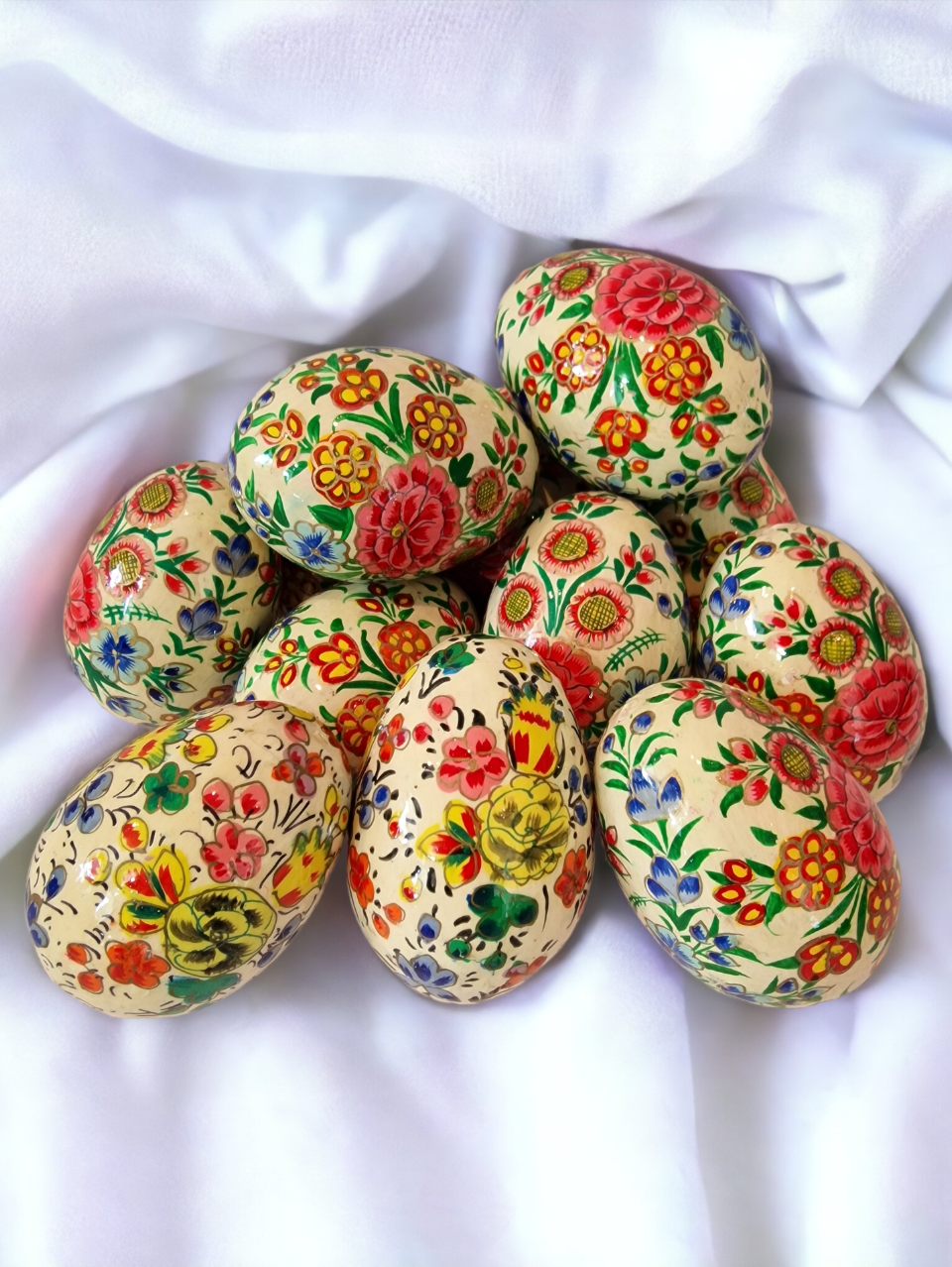 Lyst påskeegg med store blomster (18)