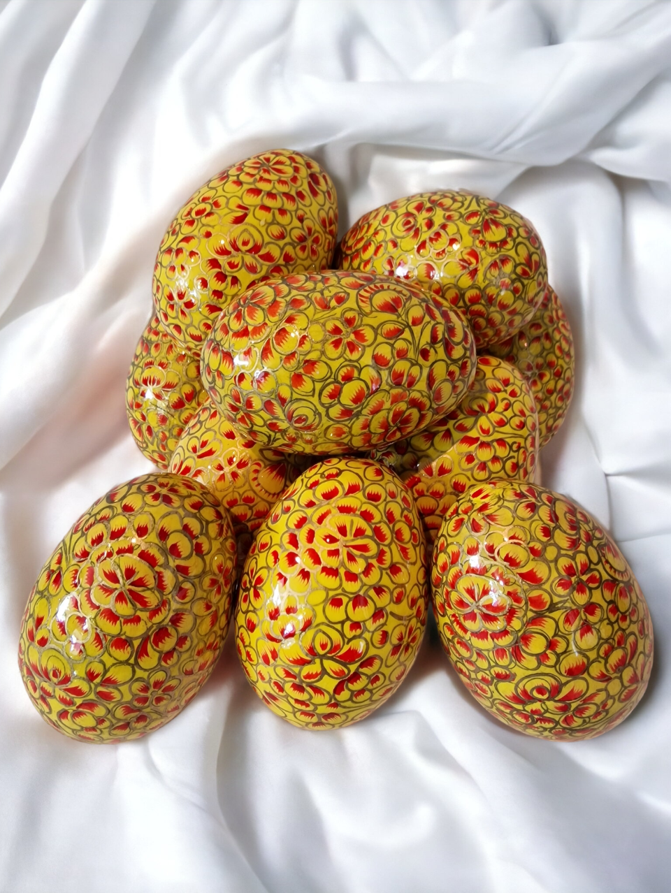 Lekkert påskegult pynteegg (13)