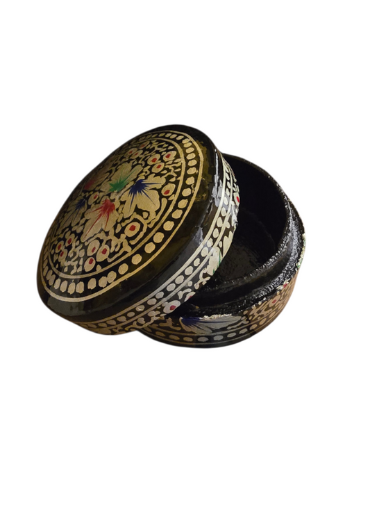 Rund glitzy boks (13)