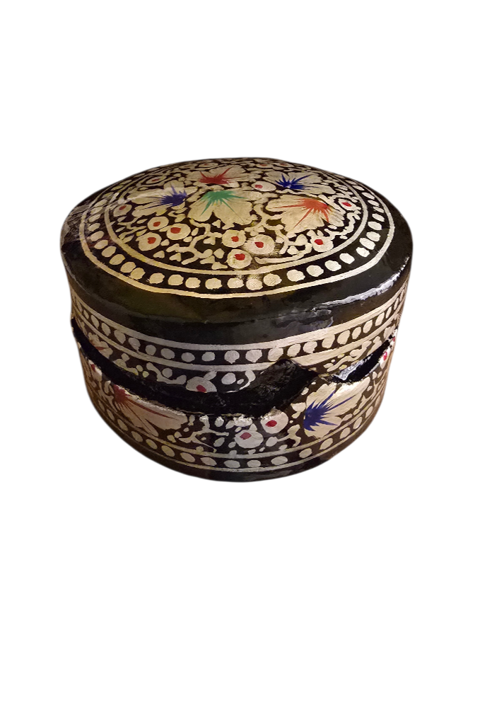 Rund glitzy boks (13)