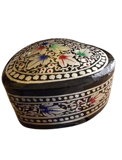 Hjerteformet liten glitzy boks (15)