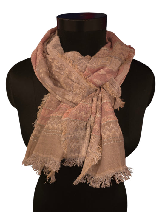 Bomull & silkeskjerf i rolige toner (15)