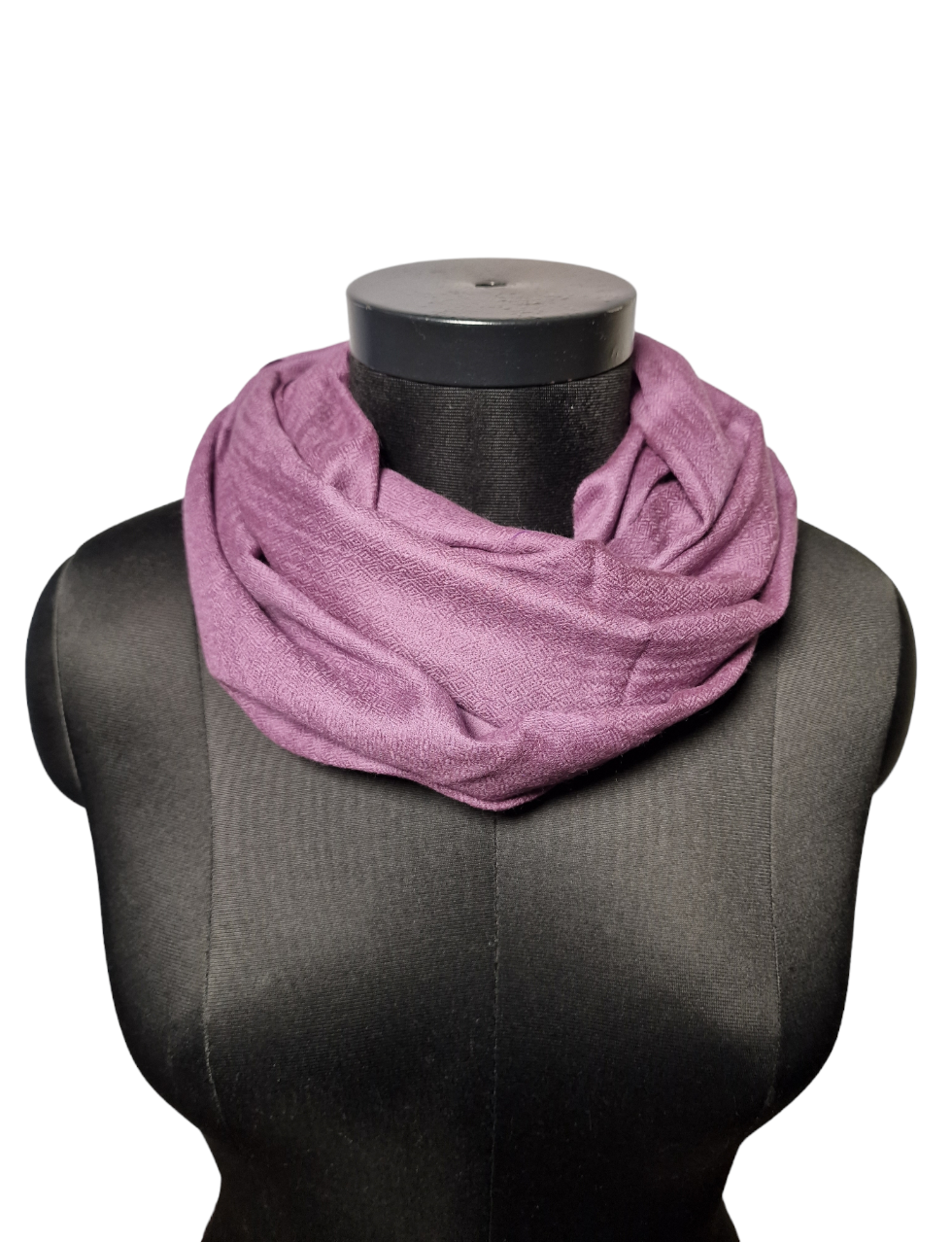 Lys lilla, mauve, farget cashmere skjerf (13)