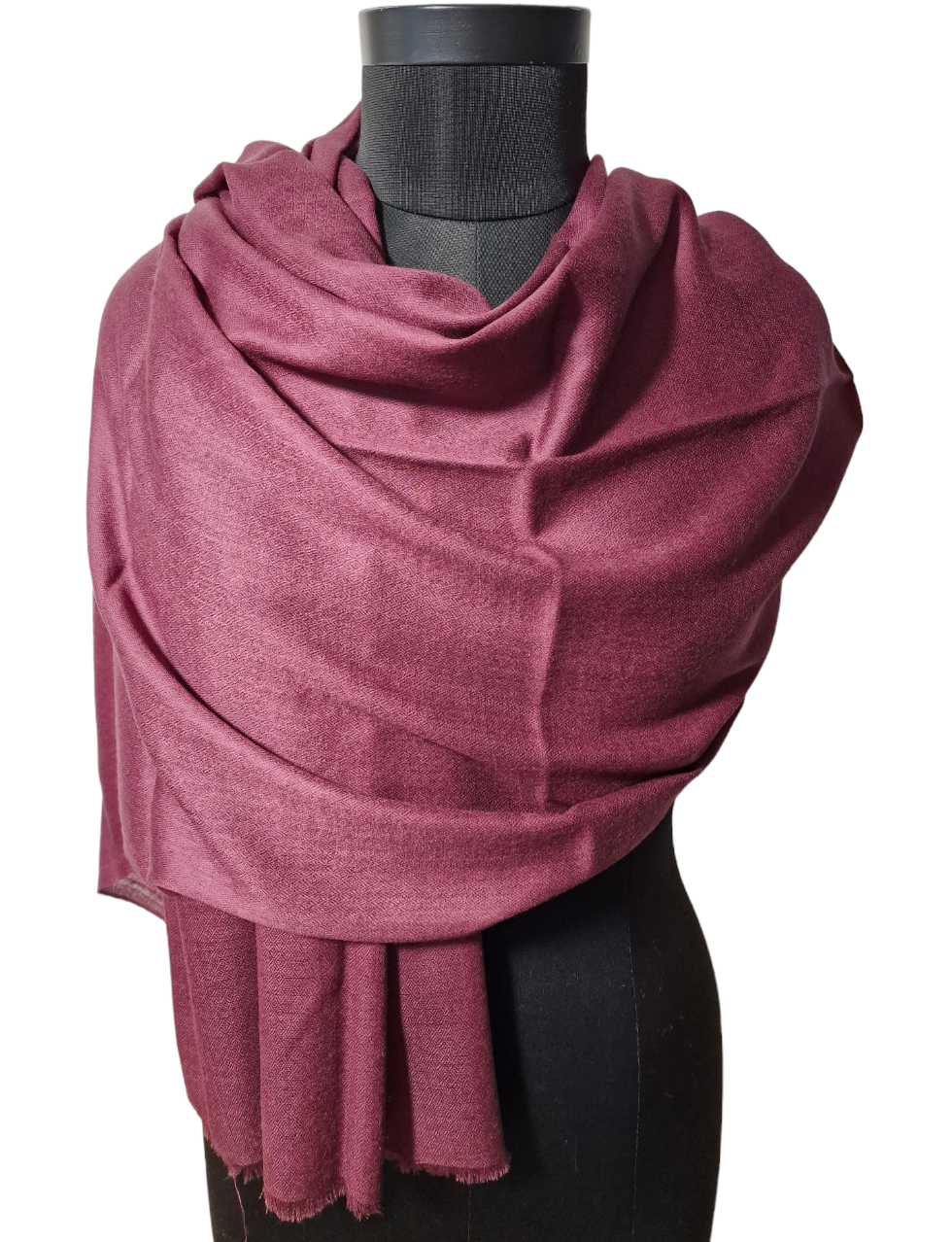 Druefarget cashmere skjerf (45)