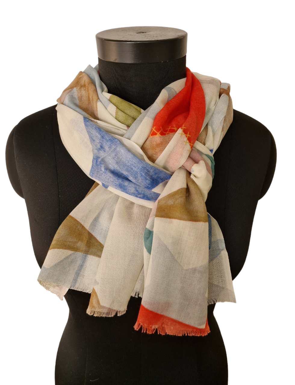 Supermykt sommerlig skjerf kalt "Stjerner i sikte" (0150)