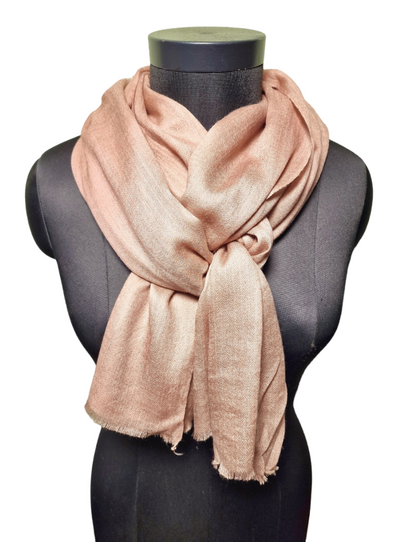 Lys beige cashmere skjerf (36)