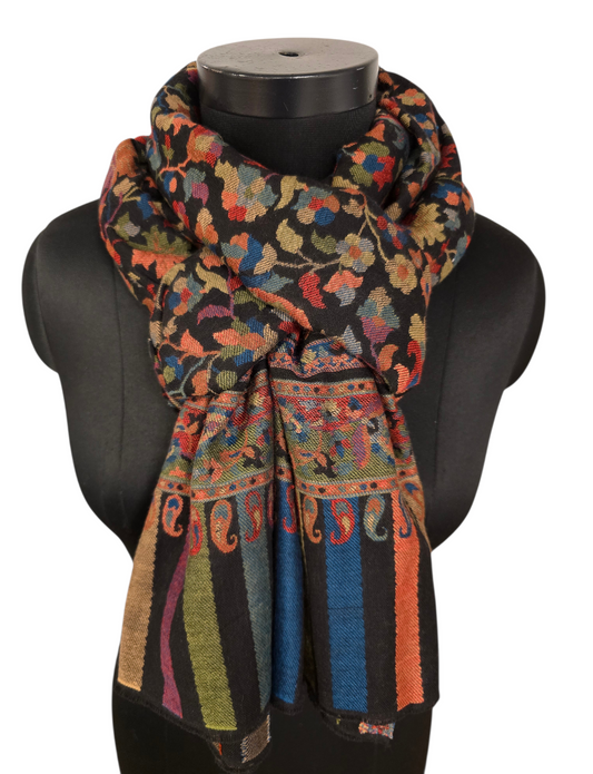 Lekkert ullsjal fra Mitt Kashmir