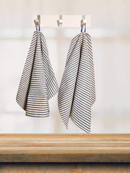 2 stk håndvevede tykke kjøkkenhåndklær