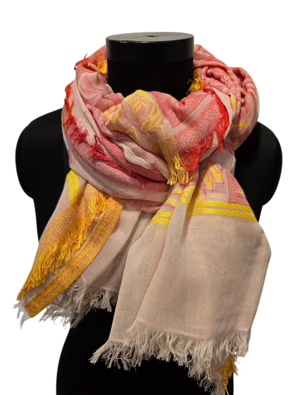 Mykt og godt sjal i bomull (113)