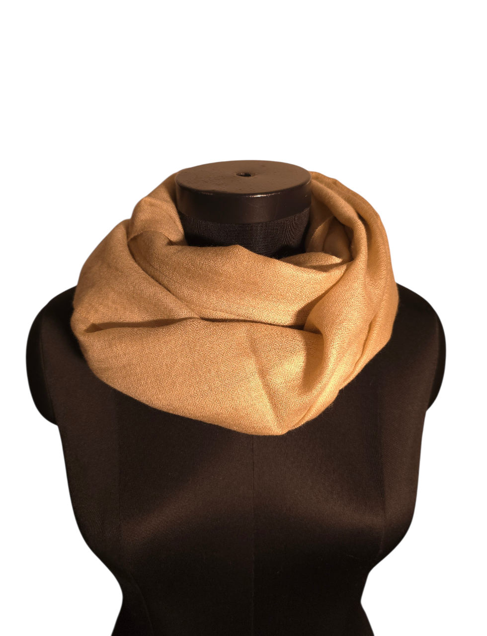 Naturfarget håndvevet pashmina sjal (11)