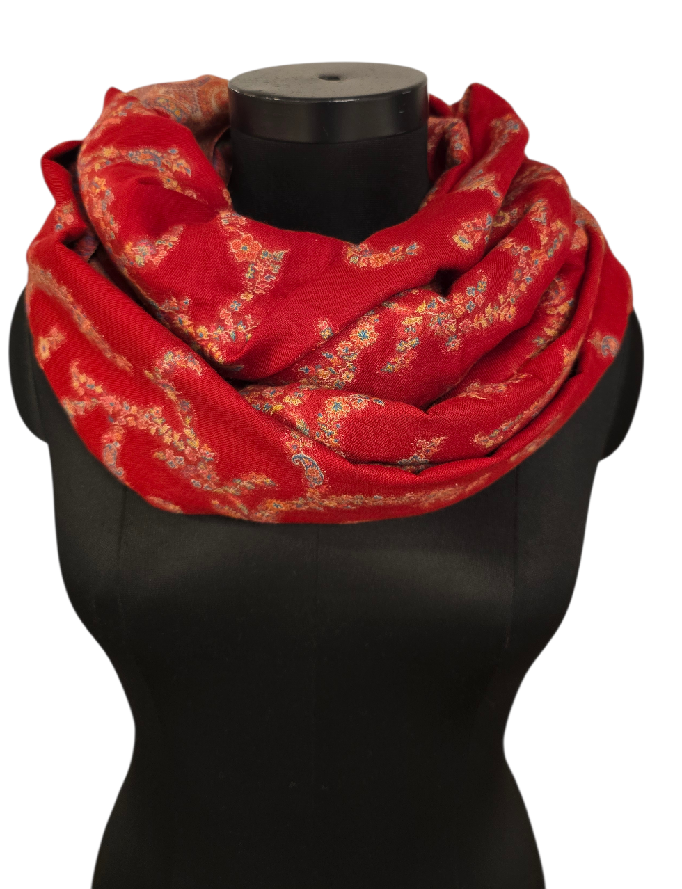 Klassisk flott sjal i ren merino ull  (50)