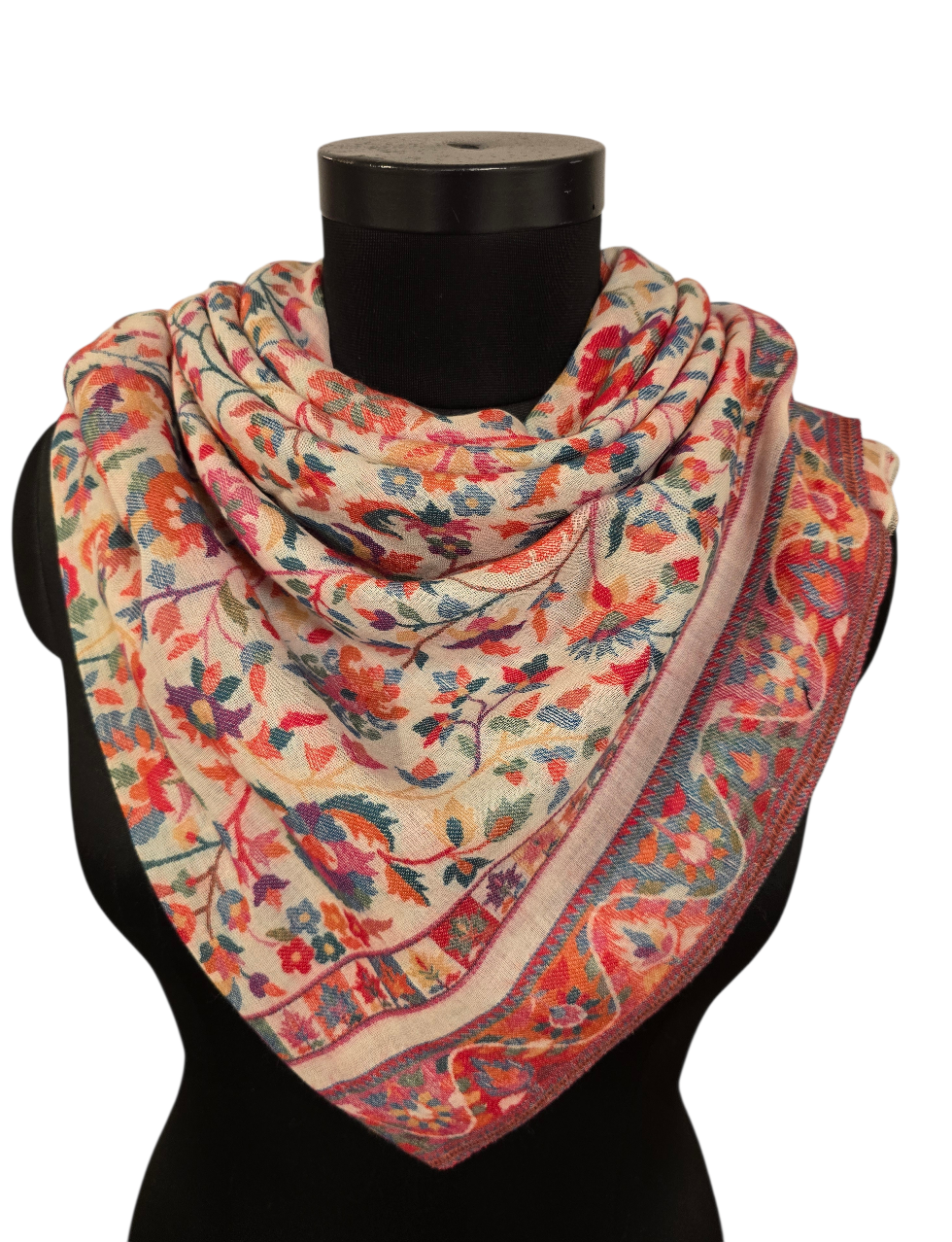 Mykt og godt sjal i cashmere og merino (53)