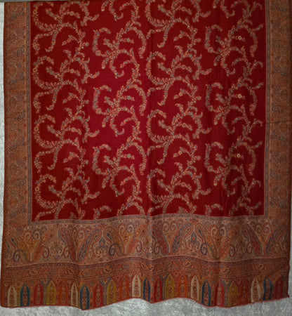 Klassisk flott sjal i ren merino ull  (50)