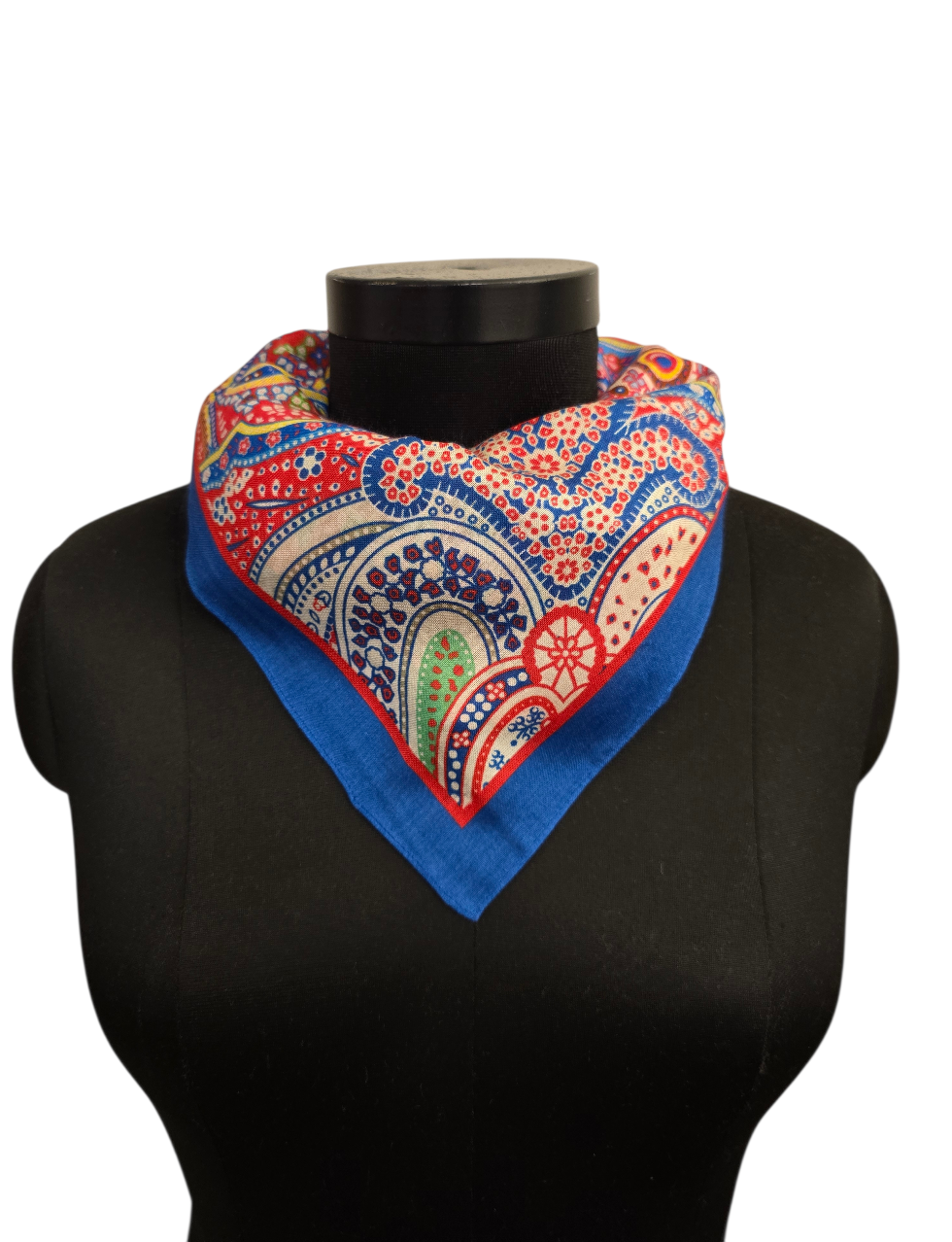 Nydelig kvadratisk silkeskjerf (19)