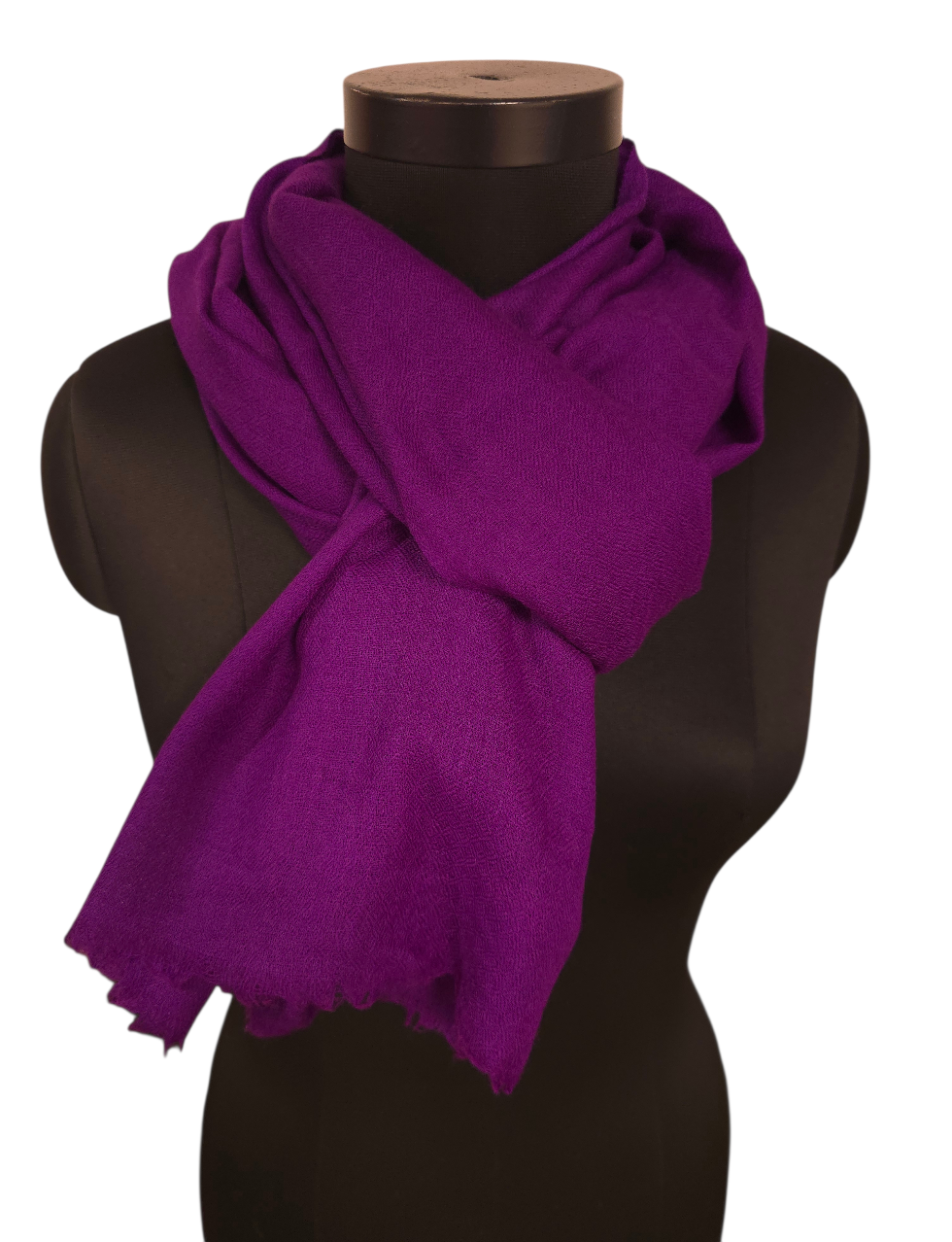 Lett og behagelig lilla cashmere skjerf (56)