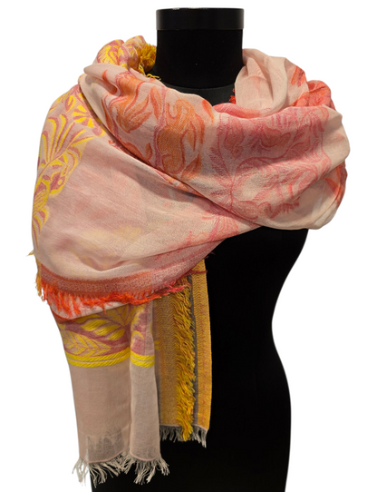 Mykt og godt sjal i bomull (113)