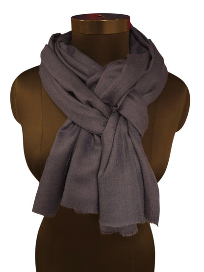 Jeansblått cashmere skjerf (61)
