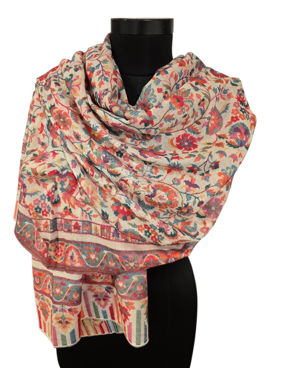 Mykt og godt sjal i cashmere og merino (53)