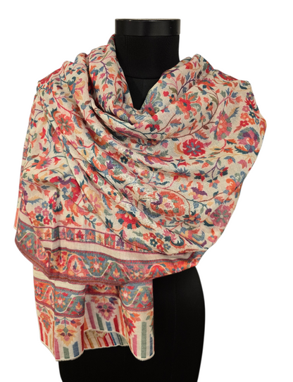 Mykt og godt sjal i cashmere og merino (53)